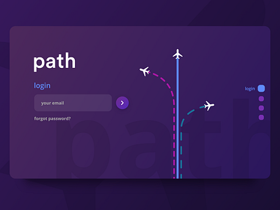 path - an Exploration app branding design india path product typography ui vector website