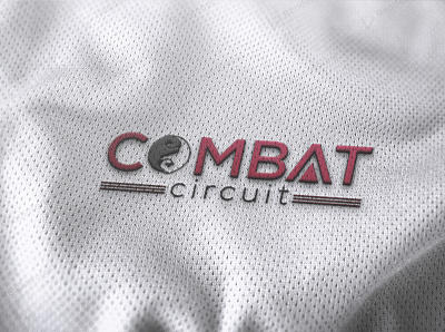 Combat Circuit Logo branding creative logo design design karate karate logo logo logo design logo design branding martial arts martial arts logo minimal minimal logo design minimal logos