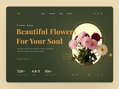 Flower Shop Landing Page