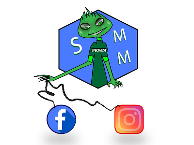 SMM facebook illustration instagram smm specialist