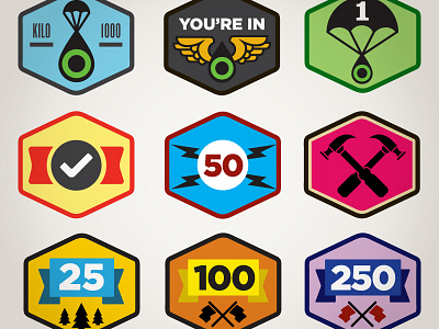 Reality Drop Badges badges game icons