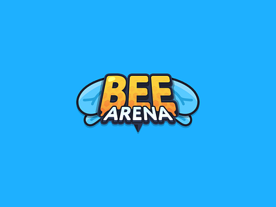 Bee Arena branding design game illustration interface logo mobile ui ux vector