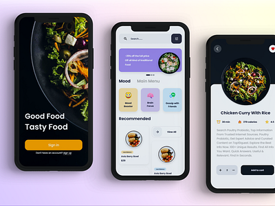 Food app app apps design food food app ios ios app online food ui uiux