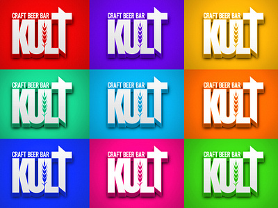 Kult Bar Logotype part 2