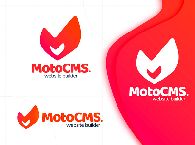 MotoCMS | Logotype Concept branding design icon illustration logo vector