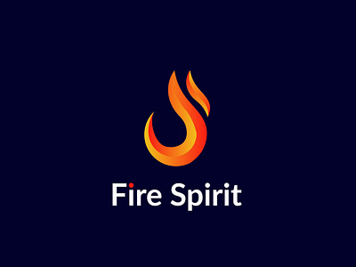 Fire Spirit Logo business logo business logo design design fire logo fire spirit logo logo logo design logodesign