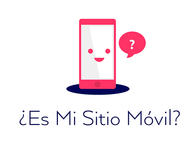 Is my site mobile? cute logo pink