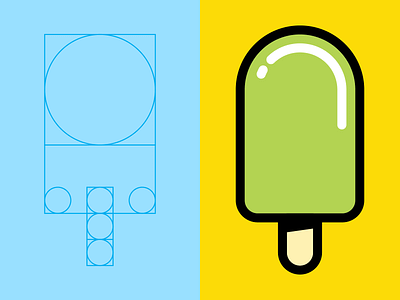 Popsicle Logo cute illustration logo