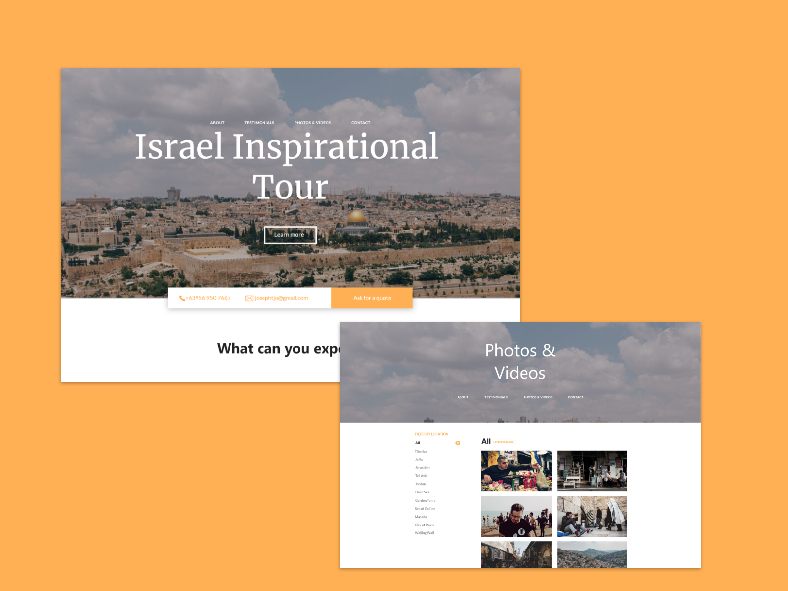 Israel Inspiration Tour (WIP) by Kenanaiah Jo on Dribbble