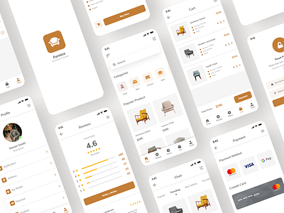 Furniture E-commerce App Ui Kit