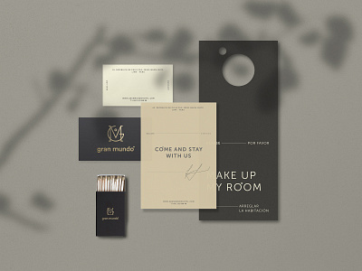 Gran Mundo Branding branding graphic design hotel identity logo