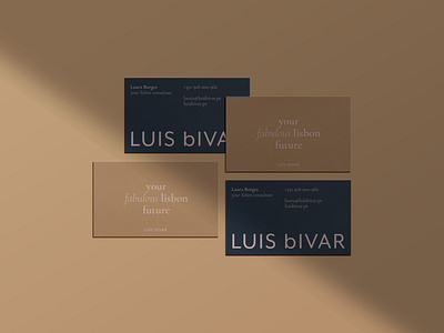 Luis Bivar Branding branding business card graphic design logo stationery