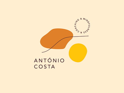 António Costa abstract branding flat graphic design identity logo mindfulness minimalistic persona branding