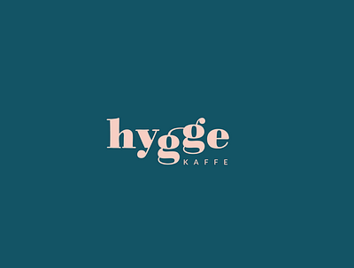 Hygge Kaffe branding cafe logo clean flat graphic design hygge identity logo logo design logotype minimalistic modern