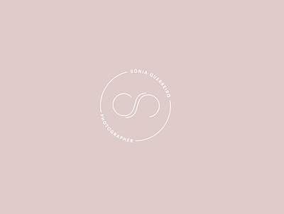 Sónia Guerreiro branding clean graphic design identity logo logo design logotype minimalistic modern personal branding