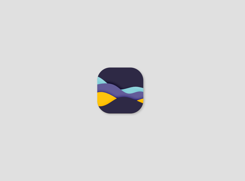 Ripple App Icon by Yana K on Dribbble