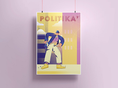 Politika or Politics abstract branding characters cover government illustration magazine politics politika poster product snake vector visual design visual identity
