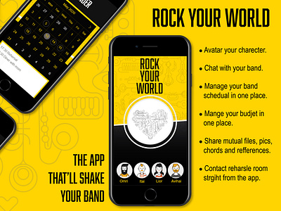 Rock Your World APP UX\UI