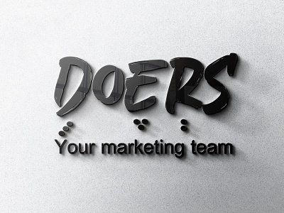 Doers marketing company branding - Office logo branding branding design concept creative design graphic design graphicdesign illustration logo logo design logodesign logotype marketing photoshop