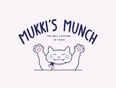 MUKKI'S MUNCH adobe illustrator adobe photoshop art awesome awesomeness branding cool design designer logo logodesign logotype