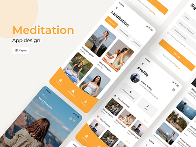 Meditation App design