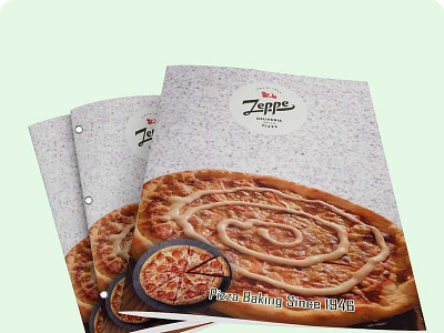 Booklet restaurant menu printing