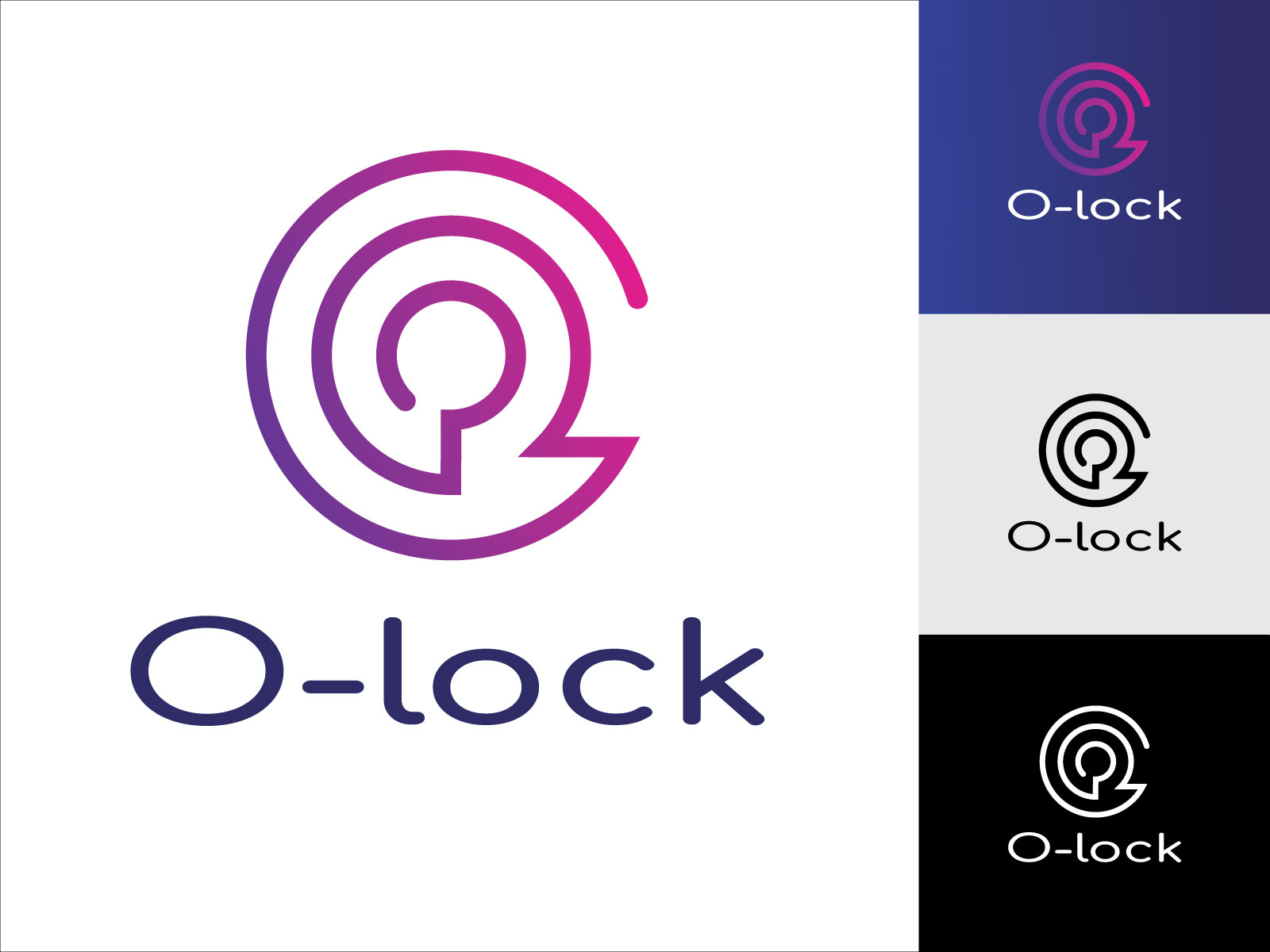 O lock by Grogeo Prod on Dribbble