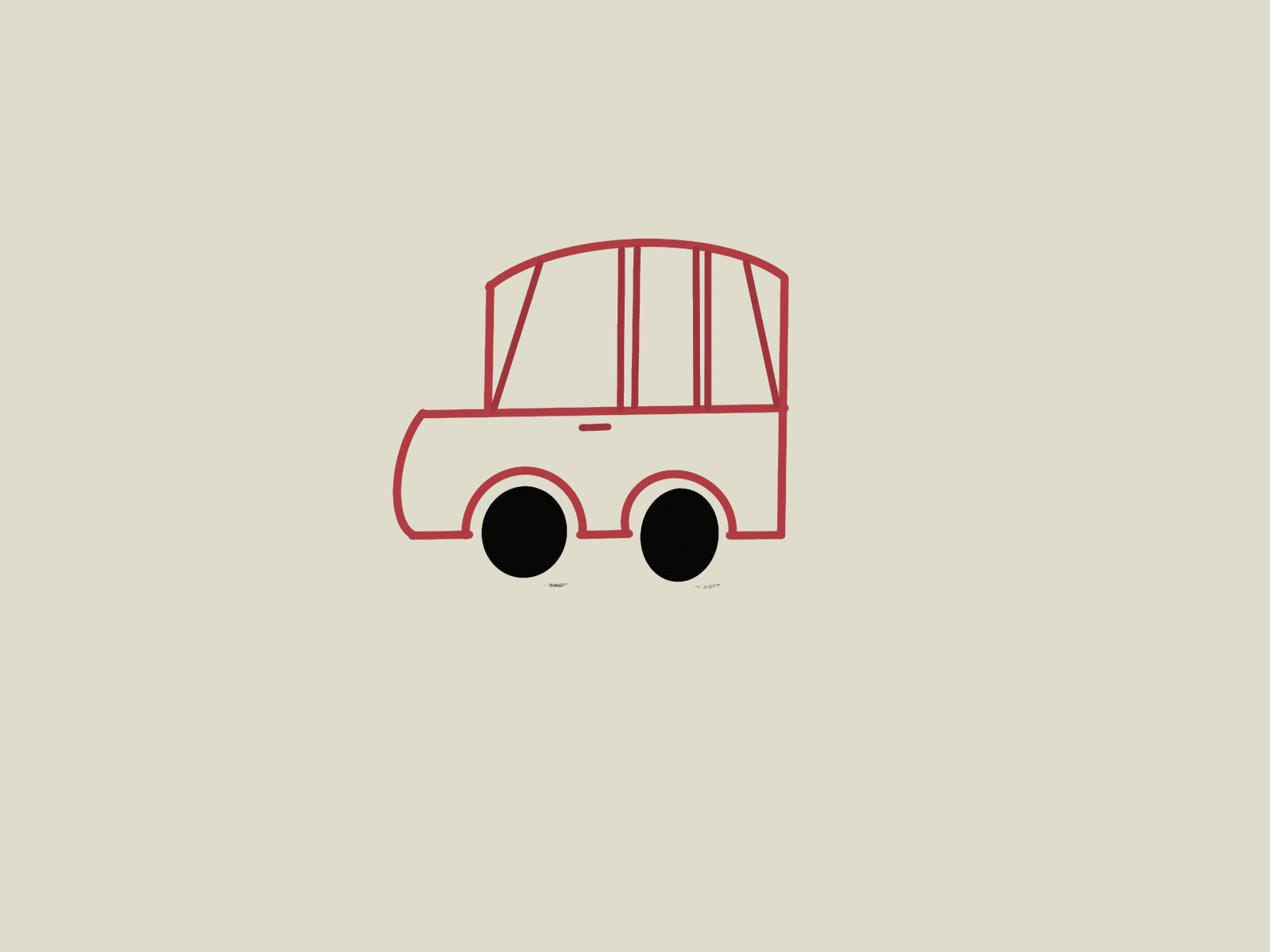 Car animation animation