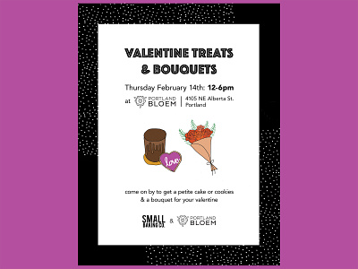 Valentine Event Poster event poster illustration valentines day