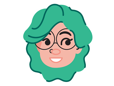 New avatar who this? austin avatar avatar design glasses green illustration logo