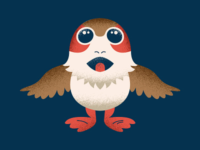 Browse thousands of Porg images for design inspiration | Dribbble