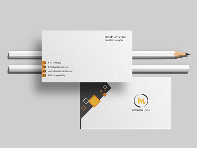 Minimal Business Card Design. branding business card card design design illustration logo design minimal photoshop visiting card design