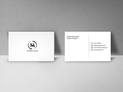 Business Card Design adobe illustrator branding design business card business card design card design illustration logo logo design minimal photoshop