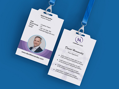 Id Card branding branding design design id card design illustration photoshop