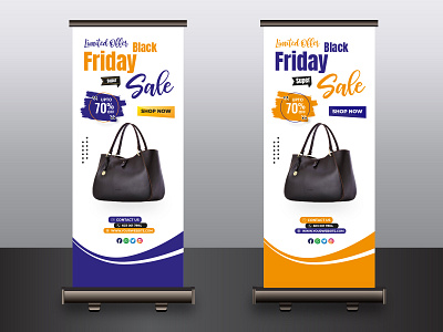 Roll Up Business branding branding design design illustration photoshop roll up banner roll up banner design rollup