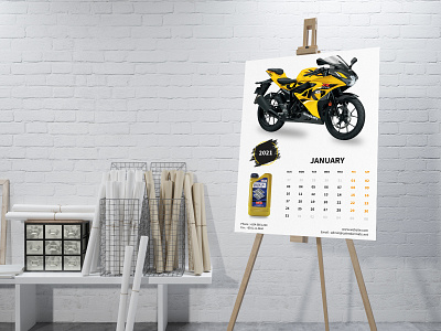 Easel Calendar Design