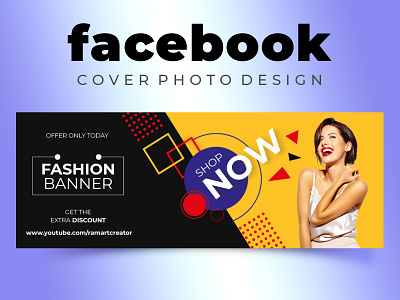 Facebook Cover Photo Design branding branding design design facebook ad facebook banner facebook cover facebook design facebook post illustration photoshop