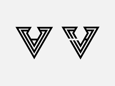 V, Logo Design