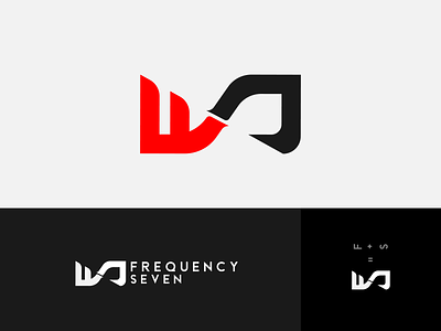 Frequency Seven - Logo Design app branding design graphic design icon illustration illustrator logo minimal vector web