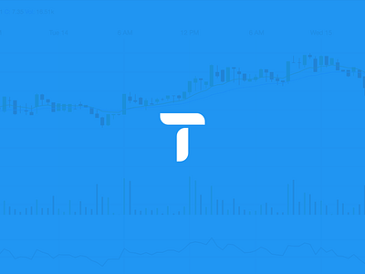 Tradedash bitcoin blockchain cryptocurrency logo logo design