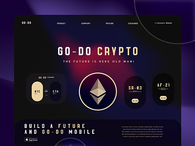 GO-DO Crypto: Wallet WebApp bitcoin crypto currency ethereum nft payment wallet web webapp