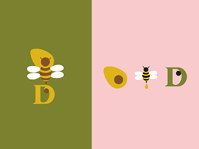 Avocado & Honey Design Studio Logo