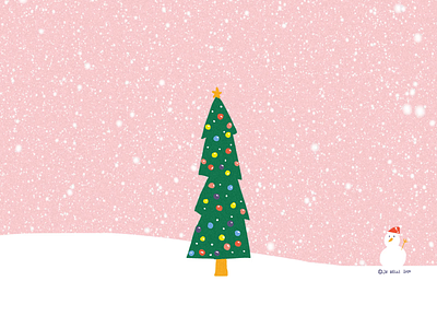 Different Christmas 2020 animation christmas christmas illustration christmas tree designer digital art digital illustration digital painting digitalart illustraion illustration illustration art illustrations illustrator illustrator design motion design motion graphic snowman trees white christmas