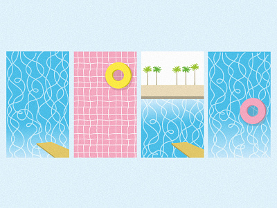 Summer Backdrop Ideas backdrop design designer digital art digital illustration graphics illustraion illustration art illustrator inspiration pool pools shop design storefront swimming swimmingpool water window backdrop window design window shop