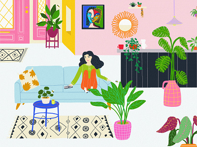 Chilling out Sunday artist artwork designer designers digital digital art digital illustration digitalart drawing dribbble graphic designer home illustration homevibes illustraion illustration illustration art illustration design illustrations illustrator picasso