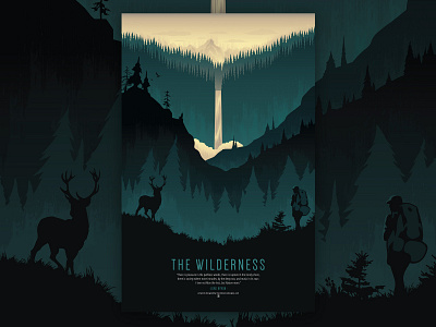 Wilderness Poster Illustration