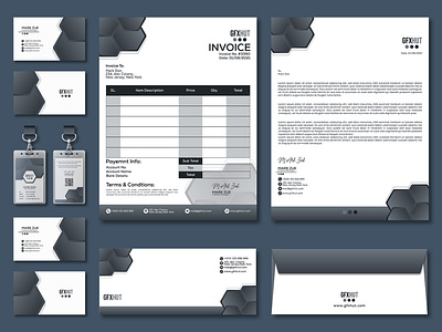 Corporate Business Identity Stationery Design