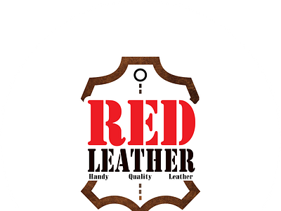 Leather Brand Logo Design graphic design logo