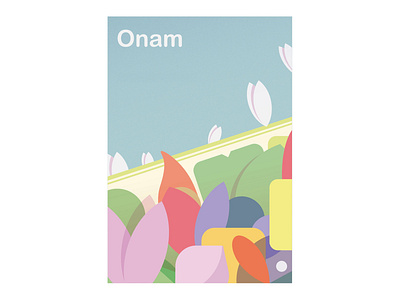 Onam branding design graphic design illustration