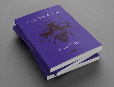 The Metamorphosis Book Cover book book cover design editorial editorial design illustrator photoshop